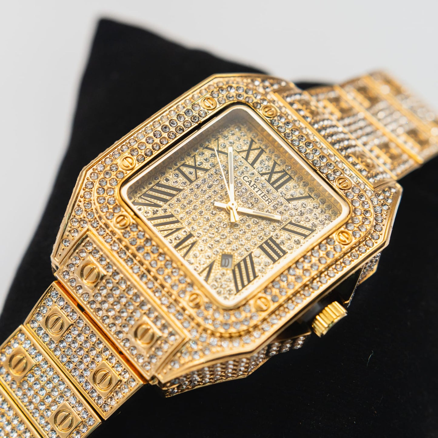 Cartier Stone Classic Square Watch